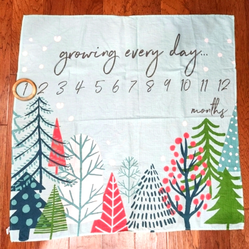 3 for $15 / Honest Baby • Muslin Month-By-Month Milestone Blanket
